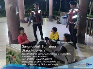 Polres Nias Gelar Patroli Objek Vital, Pastikan Keamanan Wilayah Kota Gunungsitoli